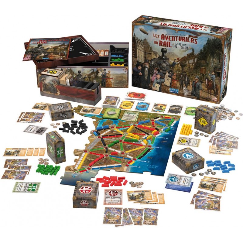 Les aventuriers du rail Legacy : Légendes de l’Ouest