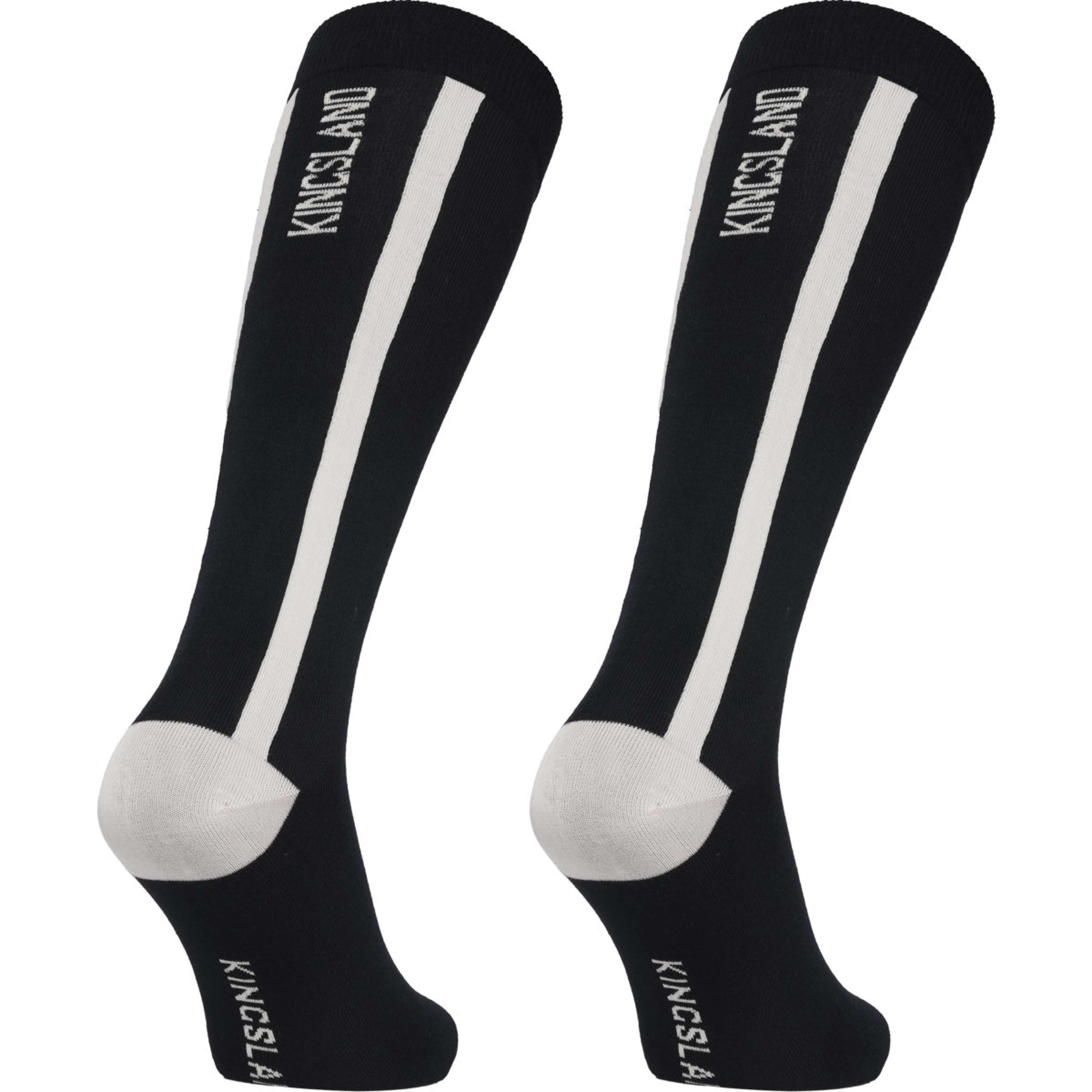 Kingsland Rijsokken KLLaura Coolmax 2-Pack Zwart