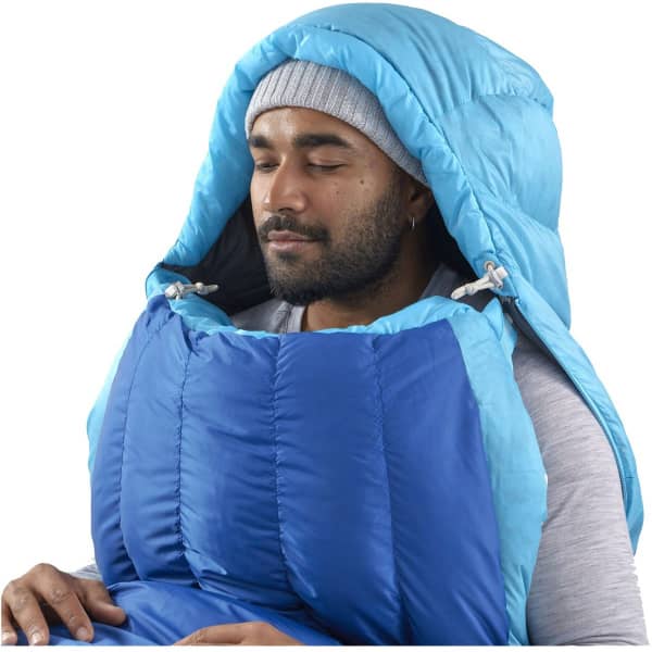 Sac de couchage SEA TO SUMMIT TREK -18C/0F DOWN SLEEPING BAG LONG BLUE