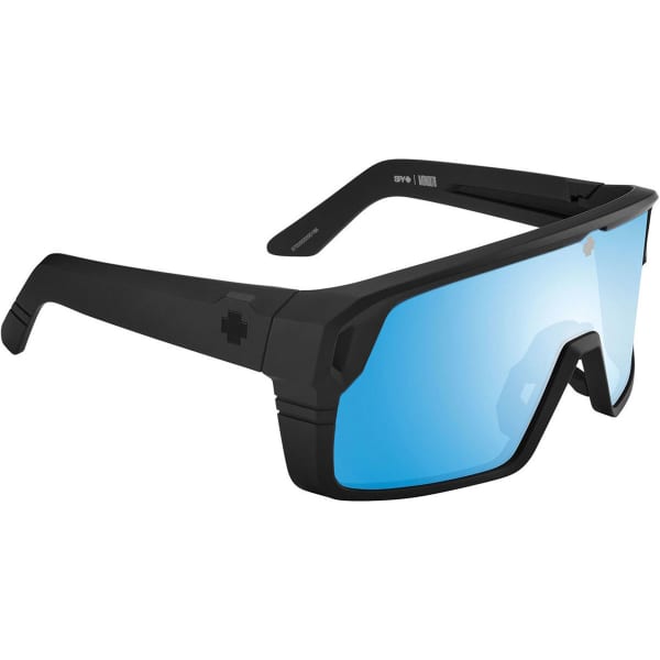 Lunette de soleil lifestyle SPY MONOLITH MATTE BLACK HAPPY BOOST POLAR ICE BLUE MIRROR