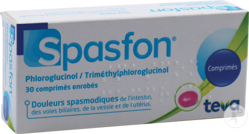 Spasfon Douleurs Spasmodiques 30 Comprimés Enrobés