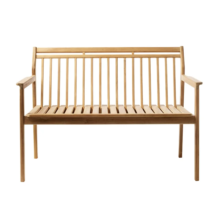 FDB Møbler - M12 Gartenbank 64,5 x 119,7 cm, Teak