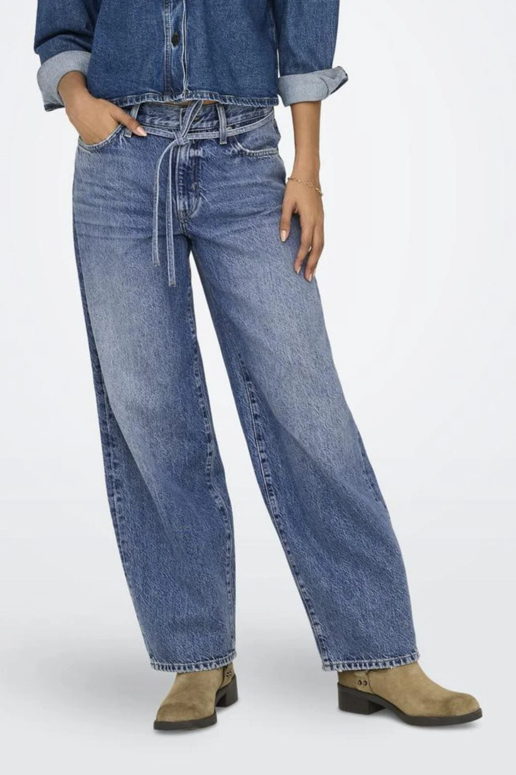 Only Onlgianna Balloon Jeans Dot