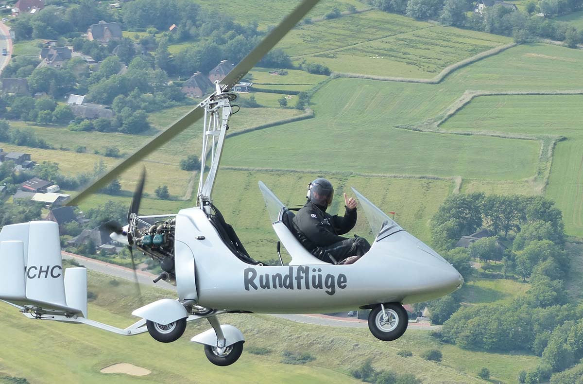 Tragschrauber Rundflug Hodenhagen (30 Min.)