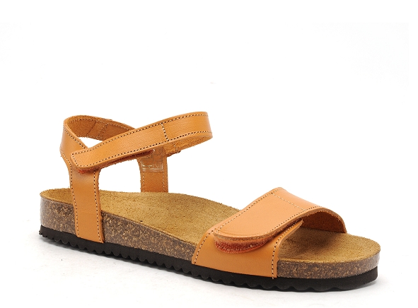 Spike nu pieds plats femme 105 orange