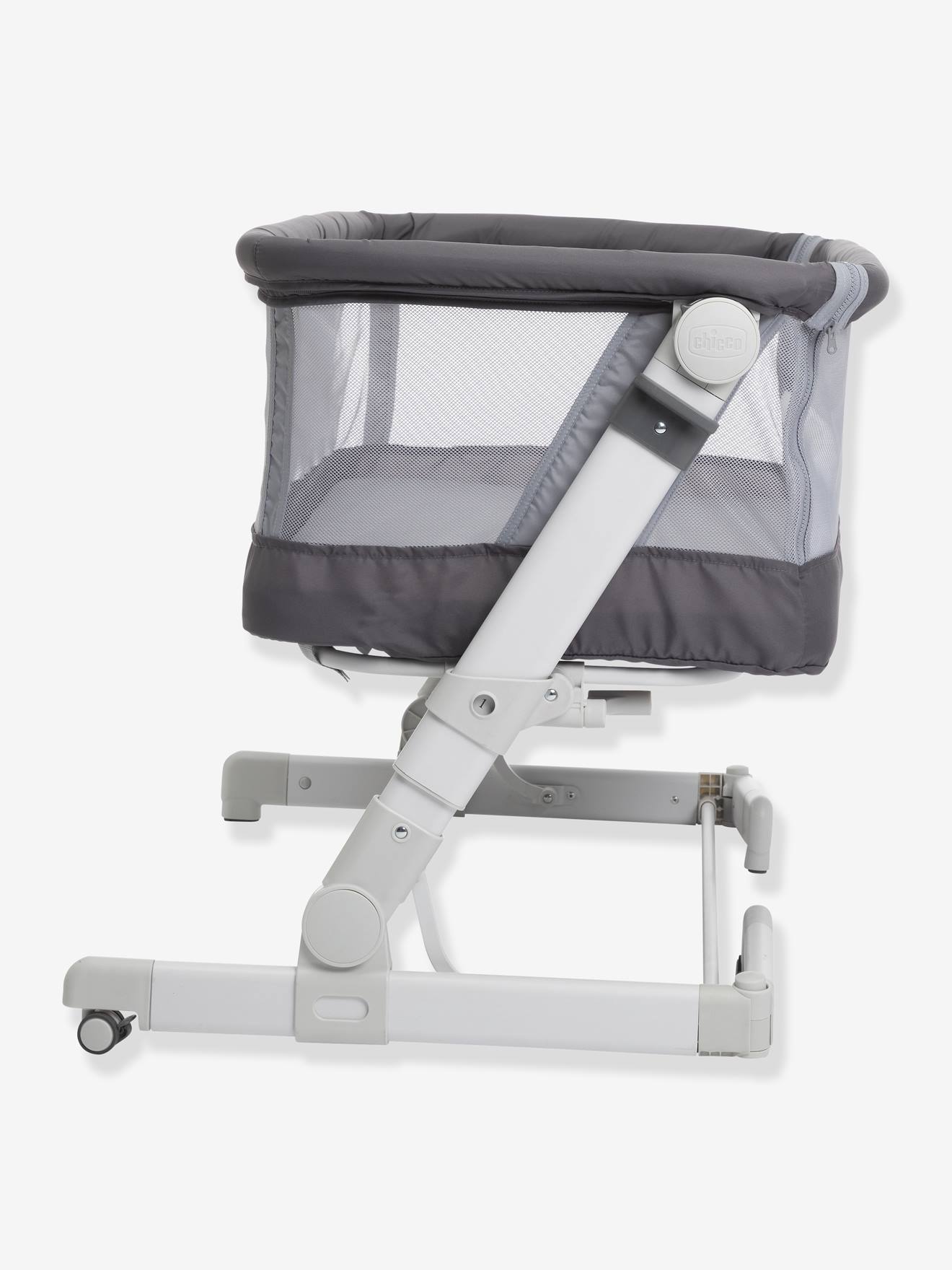 Berço portátil Chicco Next2me para dormir junto à cama, cinza escuro