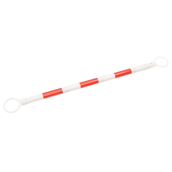 vidaXL Uttrekkbare stenger til trafikkjegler 10 stk ABS 116-197 cm