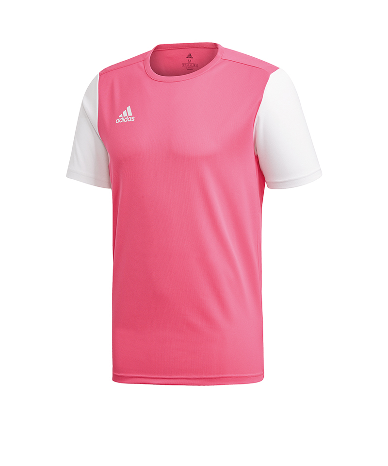 adidas Estro 19 Trikot kurzarm Kids Pink Weiss