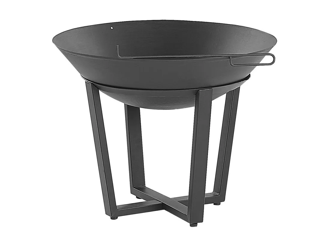 Braséro de jardin KEDUNG Métal Noir