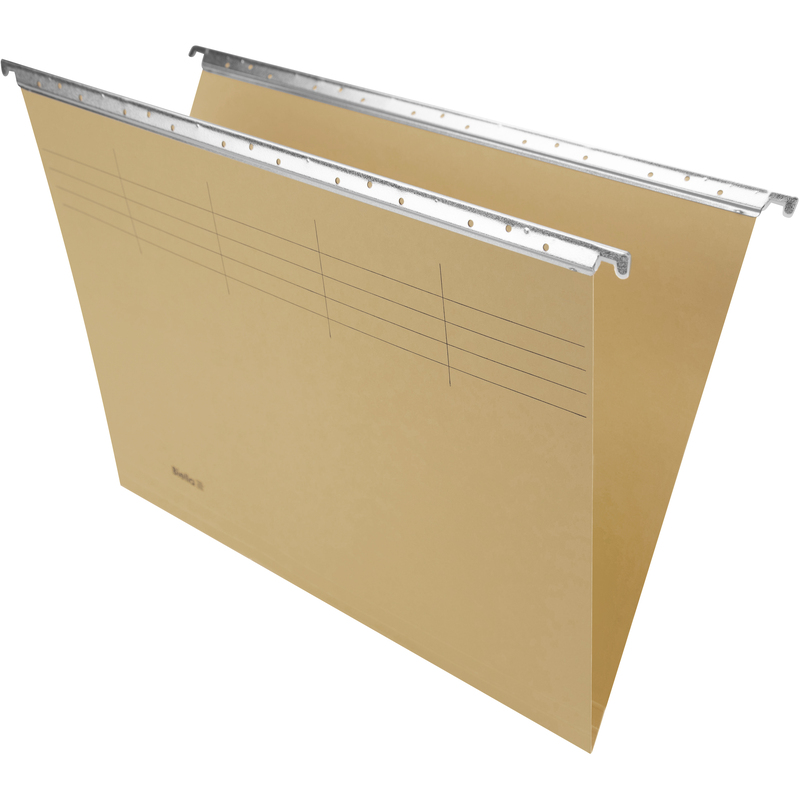 Biella Hängemappen, 24 cm, braun, 50 Stück