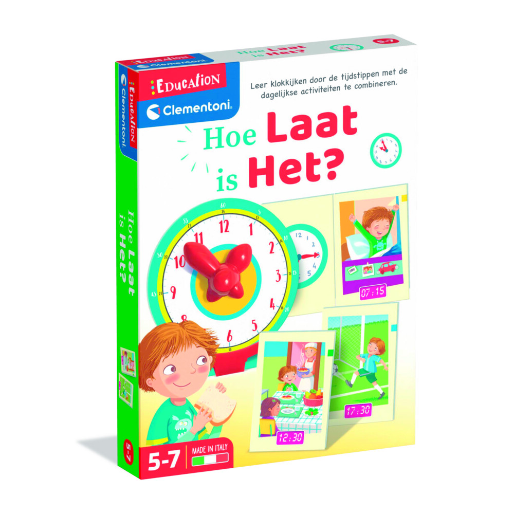 Clementoni Leren Klokkijken
