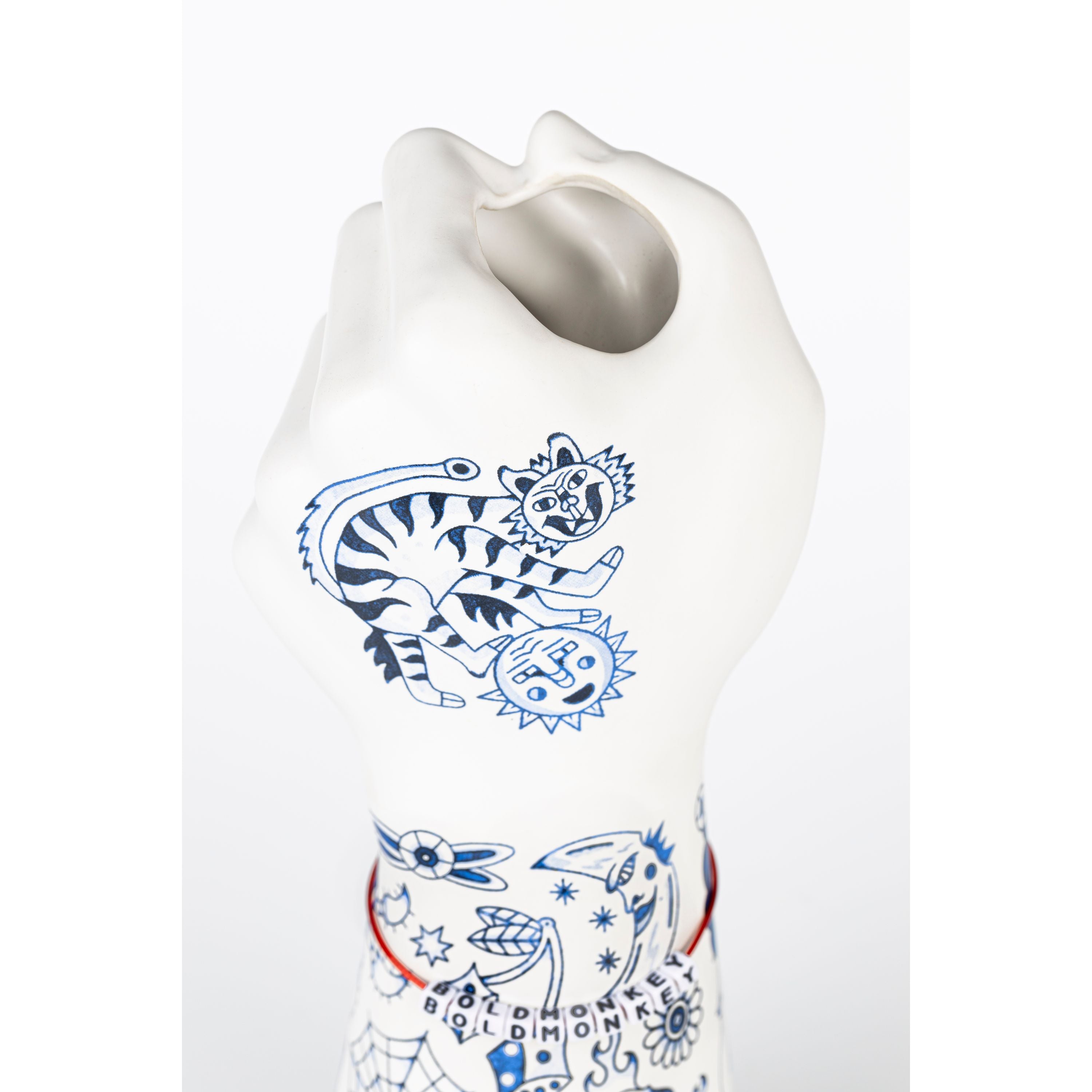 Bold Monkey Liberty Matters vaas blauw