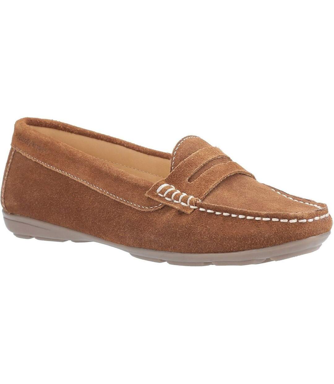 Hush Puppies - Mocassins MARGOT - Femme (Marron) - UTFS7020