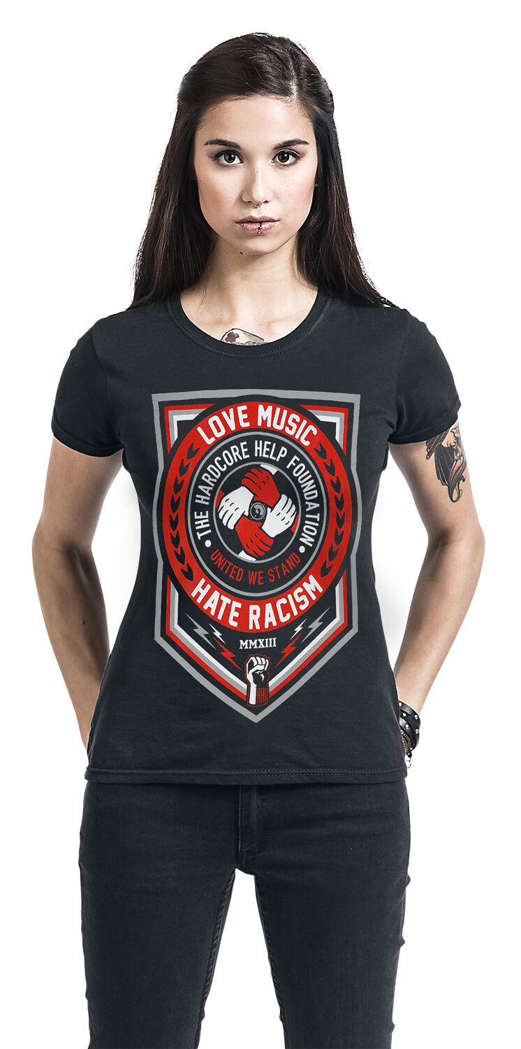 Love Music | Hardcore Help Foundation T-Shirt Manches courtes
