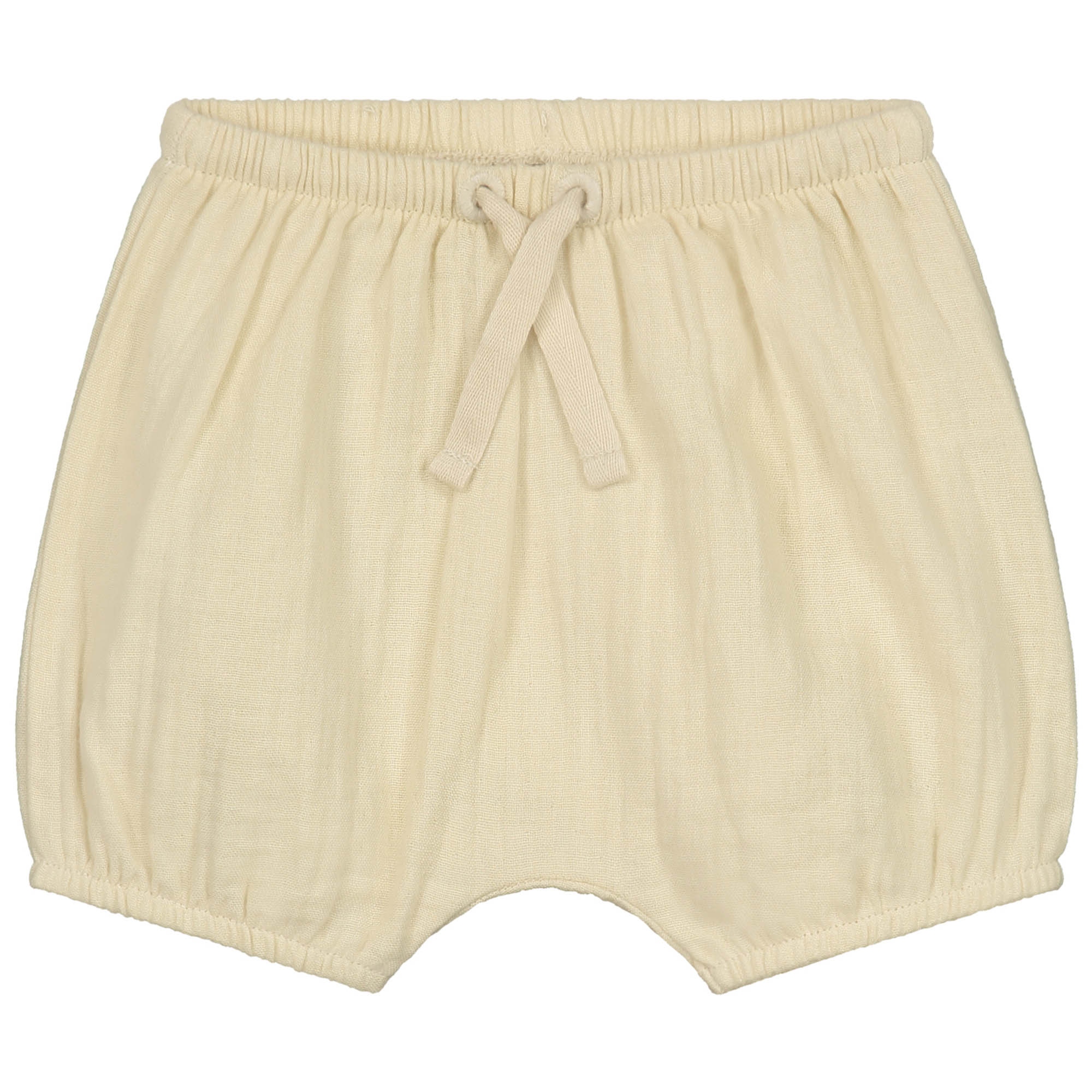 Prénatal newborn short mousseline  effen beige