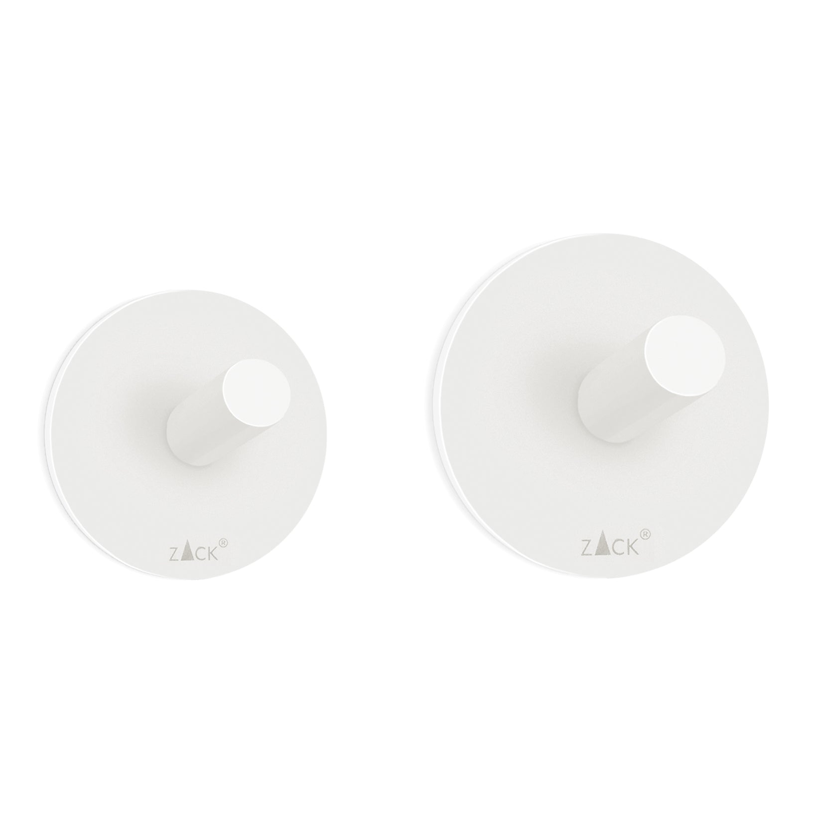 Zack Duplo Handdoekhaak Rond - 2 st.