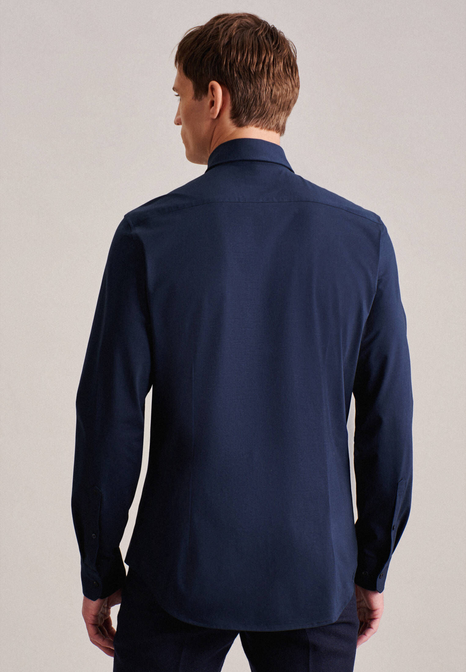Seidensticker| Herren Jerseyhemd Slim