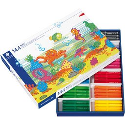 Feutre de coloriage Noris jumbo, boîte de 144