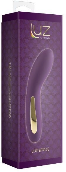 Toy Joy – ‘Luz  Luminate’ G-spot Vibrator met LED Mood Verlichting Betoverend en Vrouw Vriendelijk - Paars