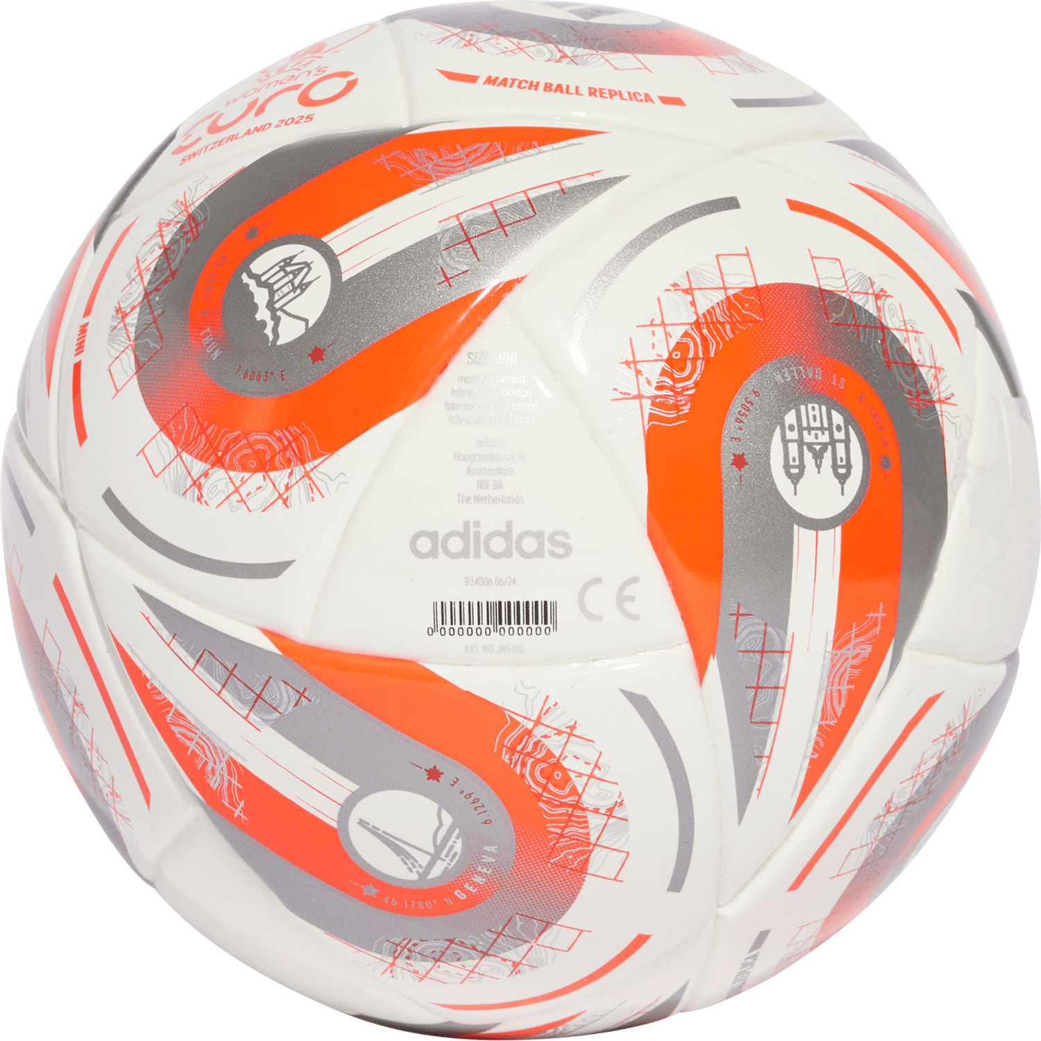 adidas EK Dames 2025 Finale Mini Bal