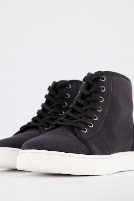 Sneaker, Canvas, hoher Schaft, Weite H