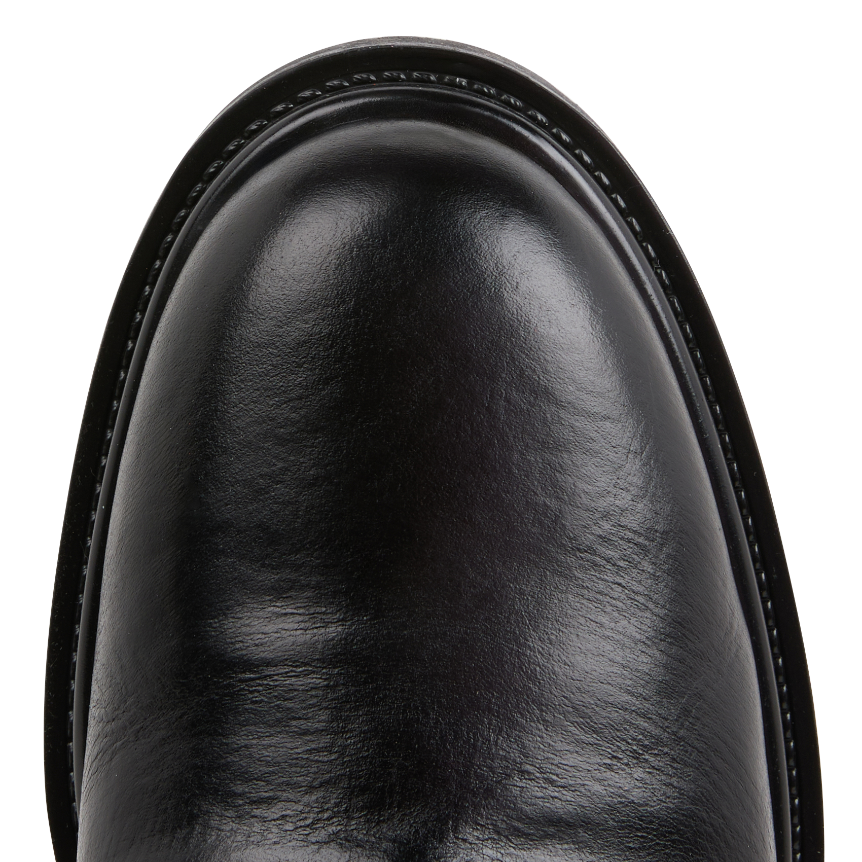 OTIS - Bottines crantées en cuir| Noir
