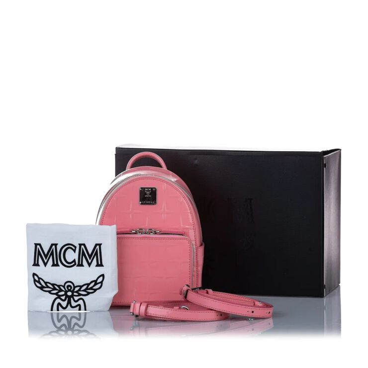 MCM Vintage Mcm Backpack Pink