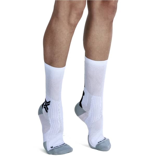Chaussette vélo X-SOCKS BIKE PERFORM CREW ARCTIC WHITE/OPAL BLACK