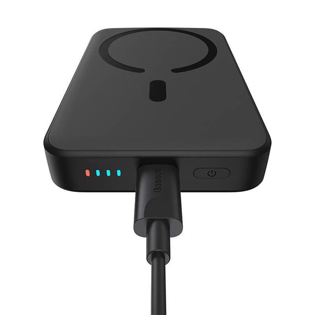 Powerbank Baseus Magnetic Mini 10000mAh, USB-C 20W MagSafe (sort)