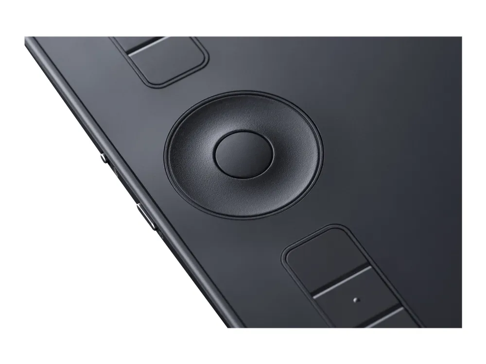 Wacom Intuos Pro Large - Digitizer - højre- og venstrehåndet - 31.1 x 21.6 cm - multi-touch - elektromagnetisk - 8 knapper - trådløs, kablet - USB, Bluetooth - sort