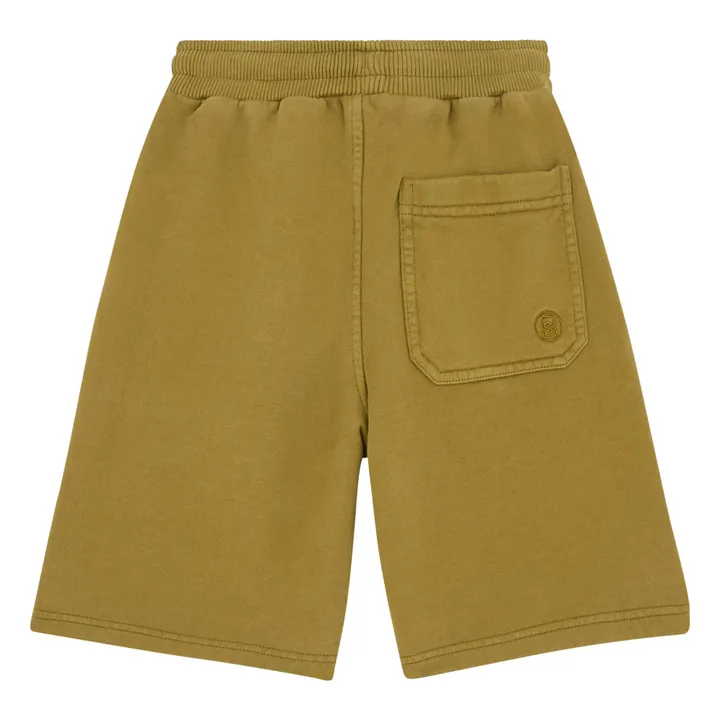 SMALLABLE BASICS Short Garçon Coton Bio  | Vert kaki