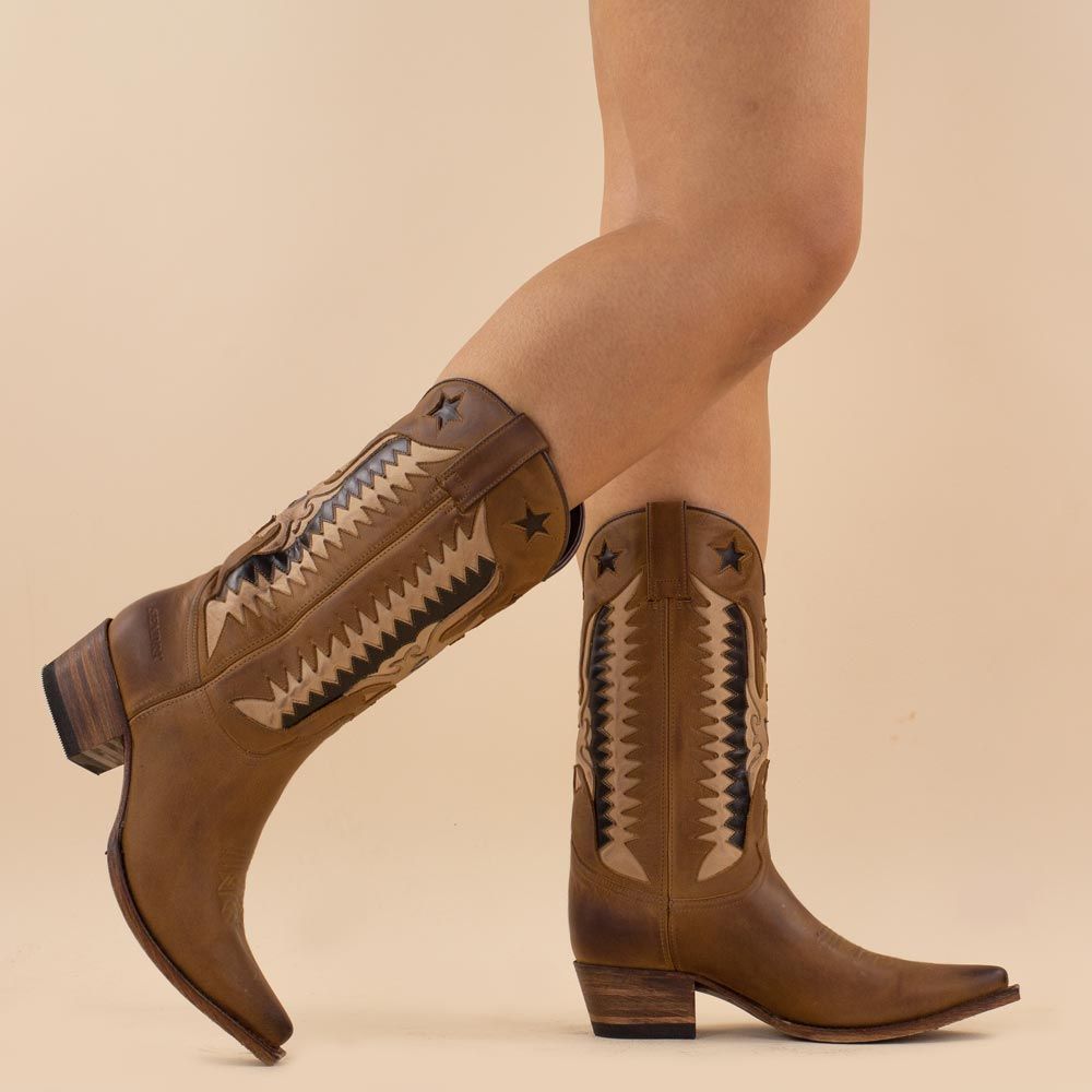 Sendra cowboyboots 14145 Marron