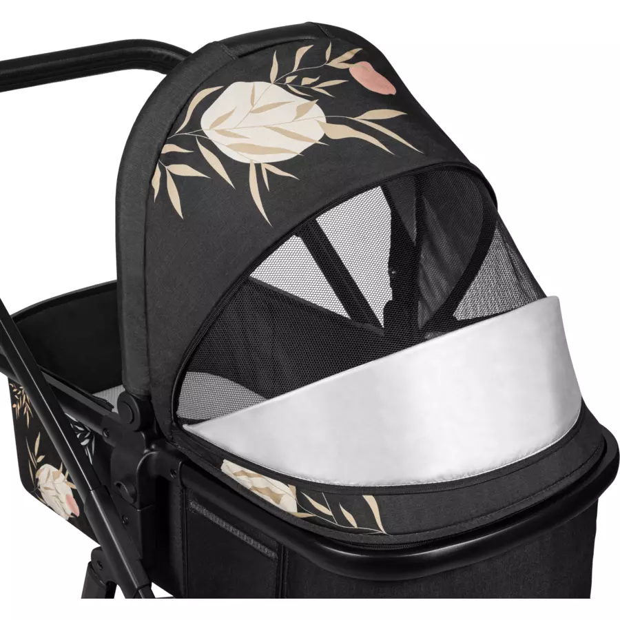 lionelo Kombikinderwagen Amber 2 in 1 Lovin Black