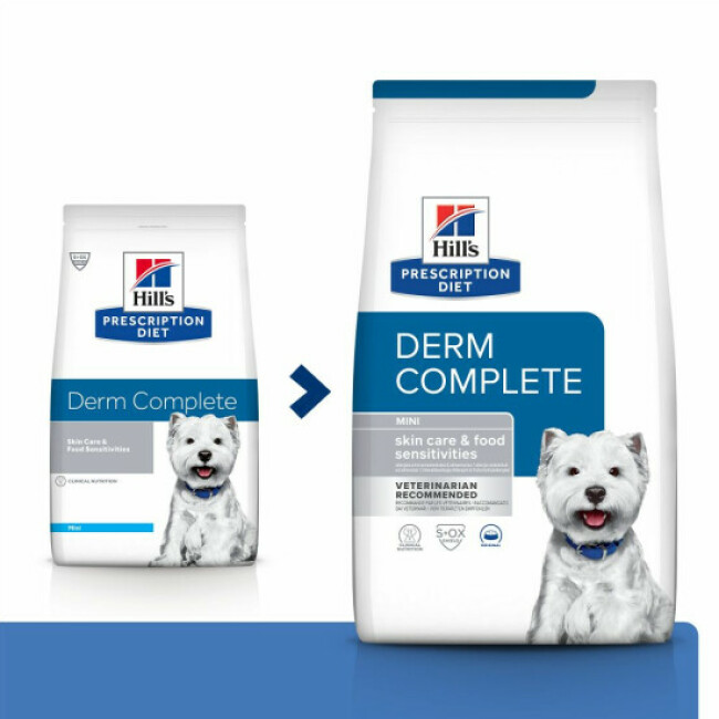 Croquettes Hill's Prescription Diet Canine Derm Complete Mini