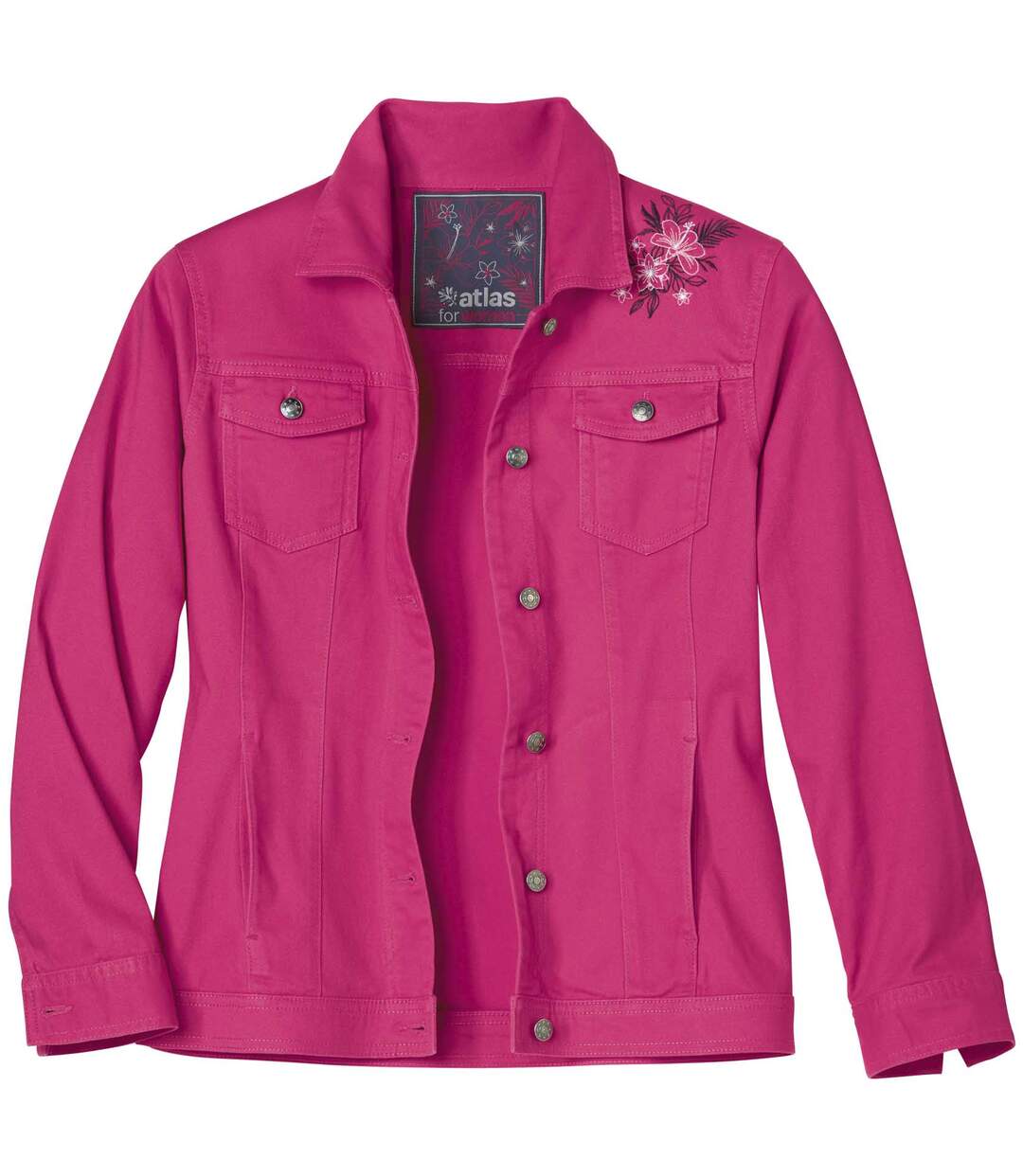 Veste en Twill Brodée