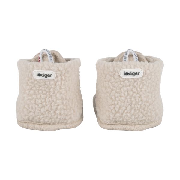 Lodger Slofjes Teddy Fleece Birch