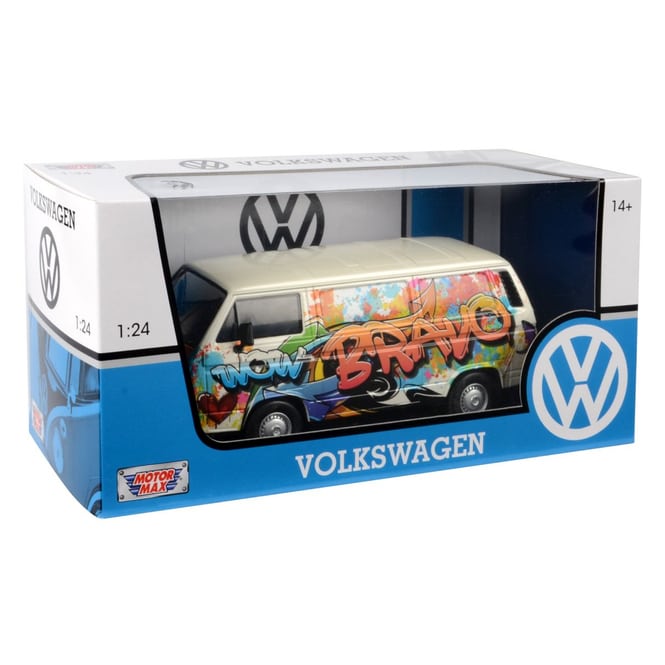 Motormax - Volkswagen T3 Type 2 Graffiti - 1:24