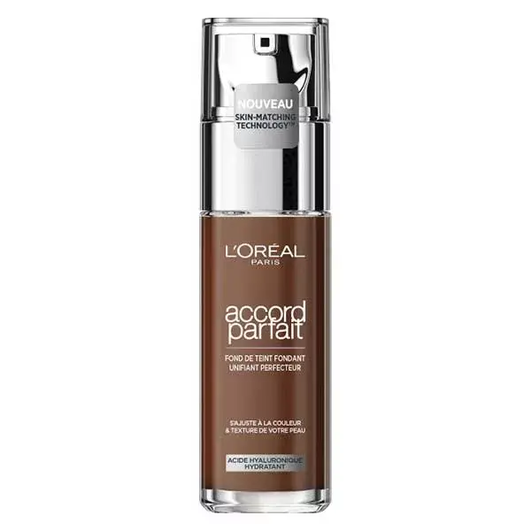 Base líquida L'Oréal Paris True Match, cor Cool Dark 9R, 30ml