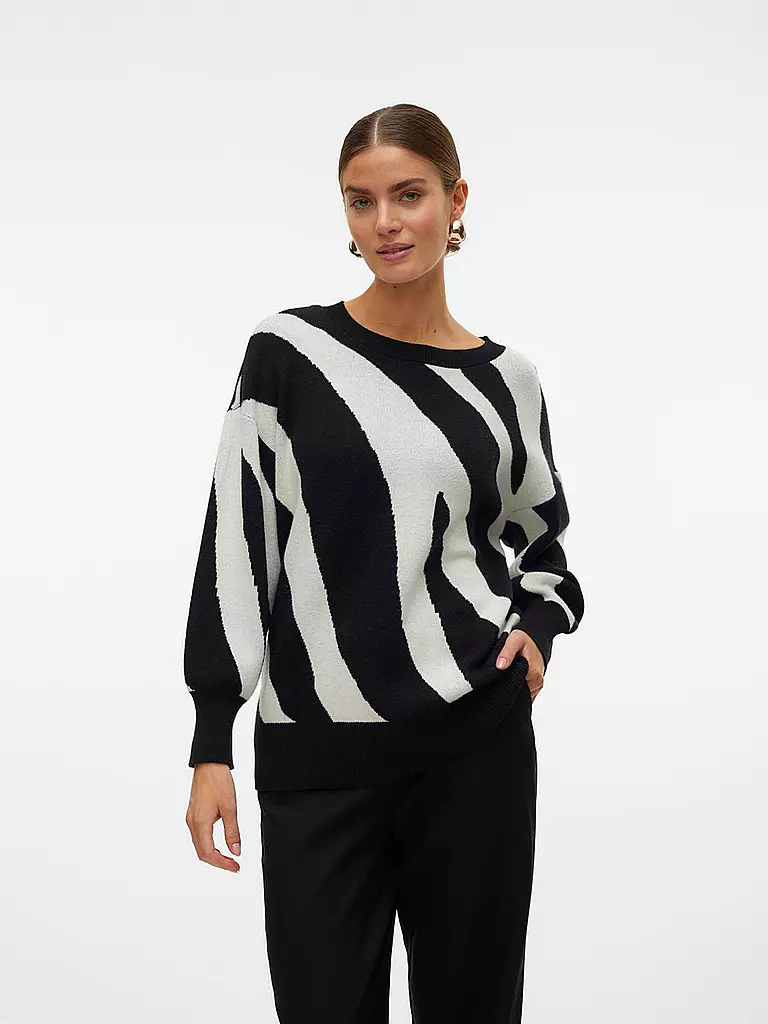 VERO MODA Pullover VMNANCY  schwarz