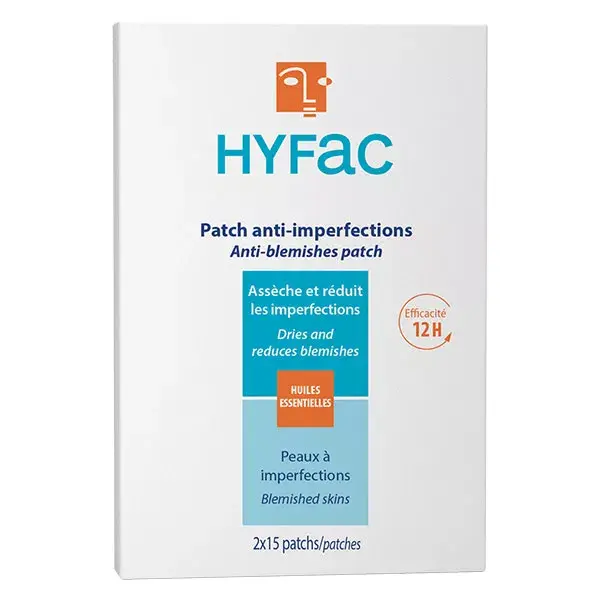 Adesivos especiais para imperfeições Hyfac, 2 pacotes com 15 unidades.