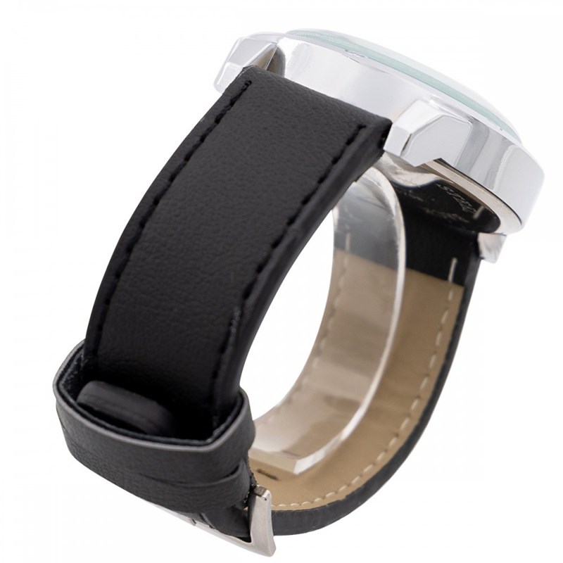Montre Homme M. JOHN bracelet Cuir Noir