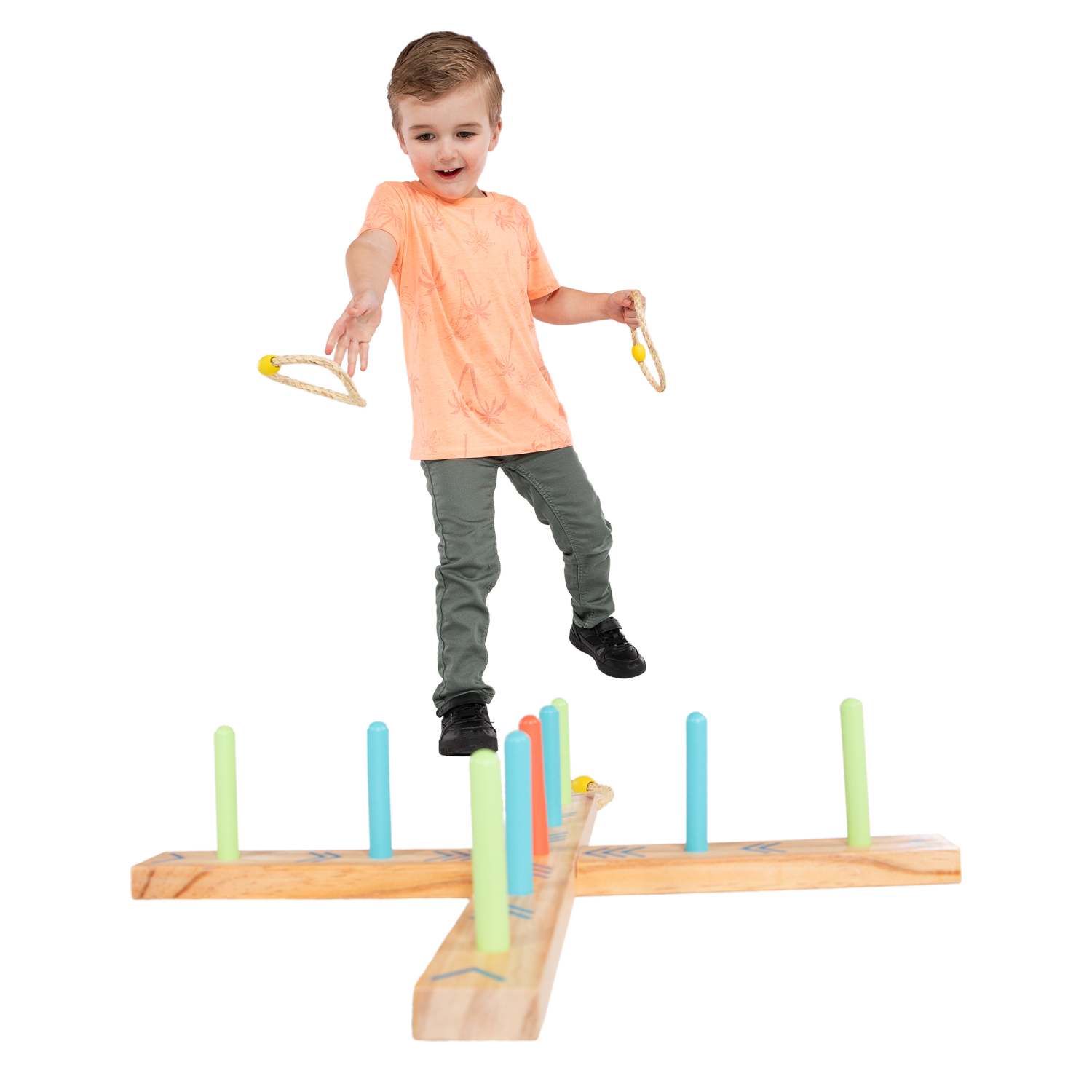 Small Foot-Houten Ringwerpspel Active