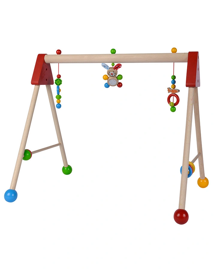 Spielbogen BUNTER HASE aus Holz