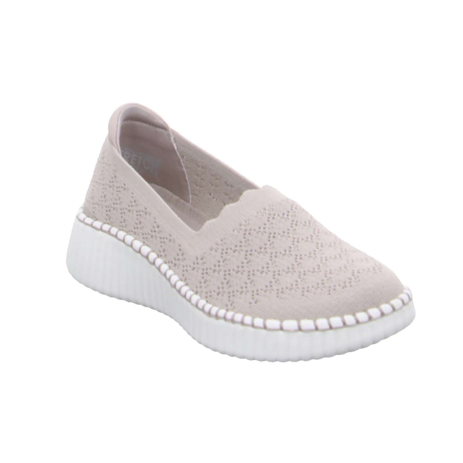 SKECHERS Ballerina Taupe Textil