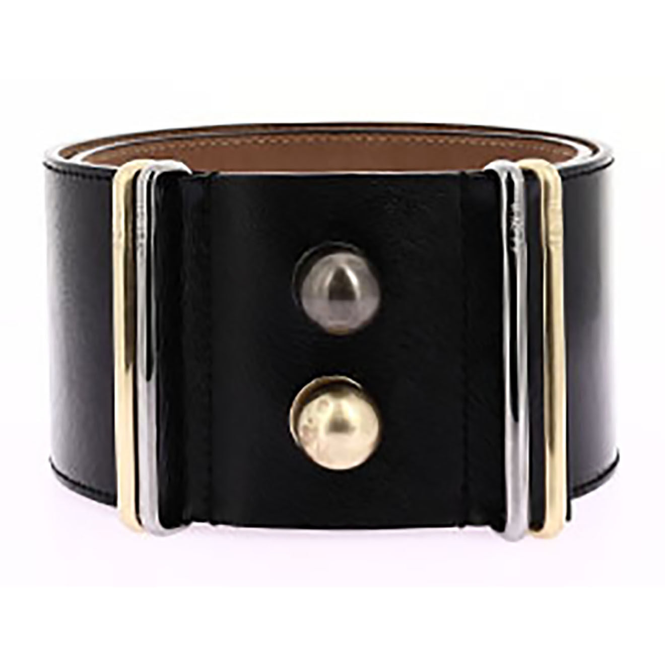 Fendi Ceinture large en Cuir noire - Neuf sans étiquette