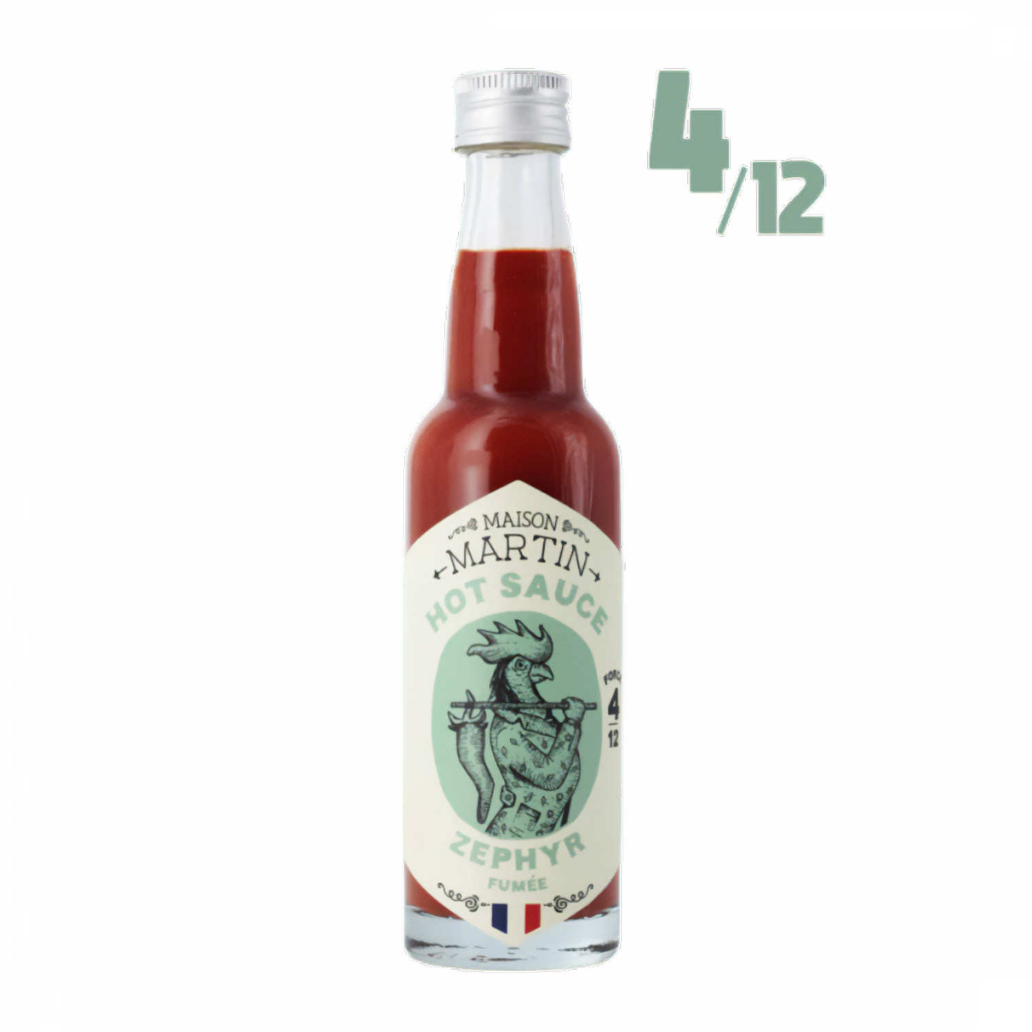 Sauce piment fumée douce ZEPHYR (4/12)