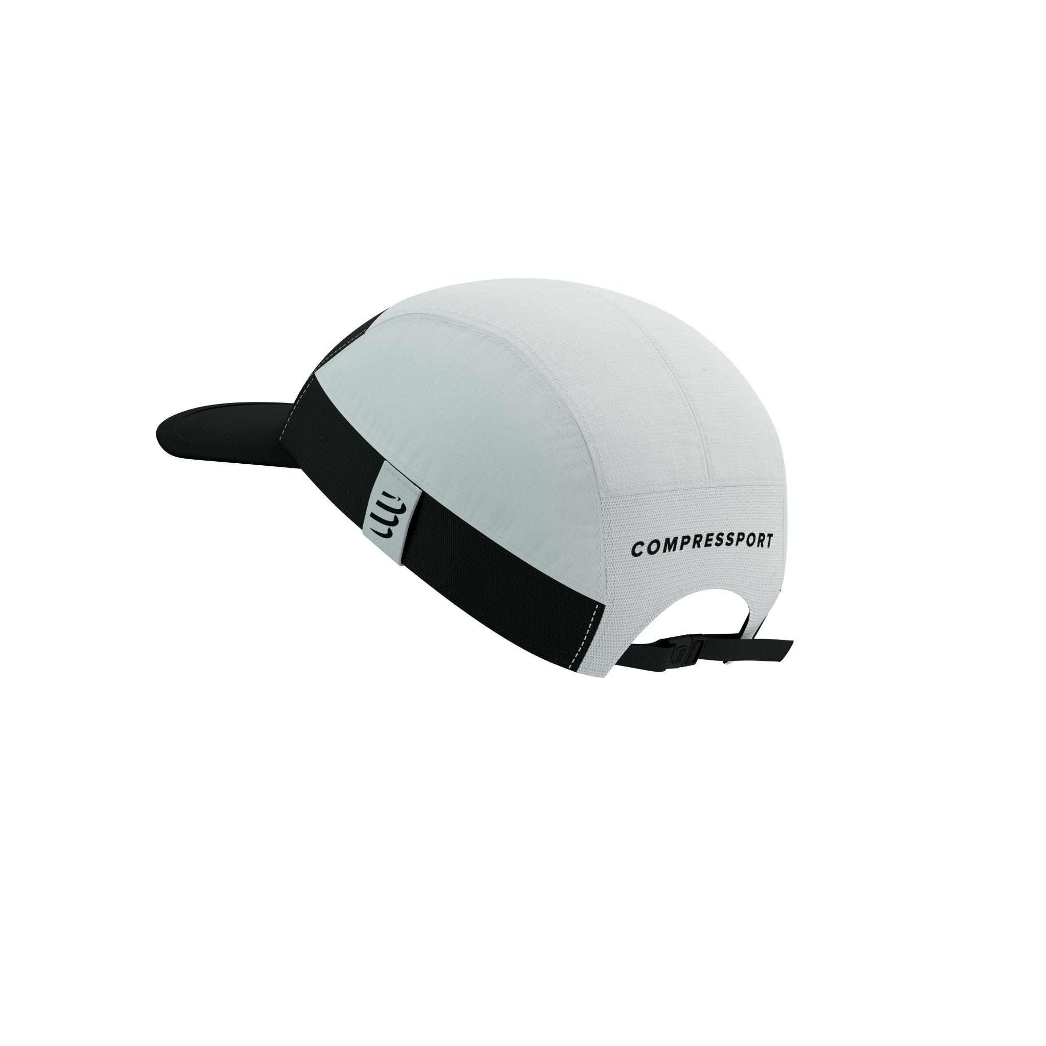 Compressport 5 Panel Light Cap White/Black