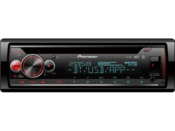 Pioneer DEH-S720DAB - Bil - CD-modtager - in-dash - Single-DIN - 50 watt x 4