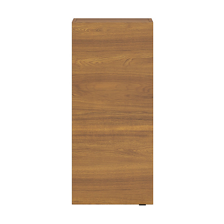Armoire de salle de bains faible profondeur GoodHome Imandra décor noyer L. 40 x H. 90 x P. 15 cm