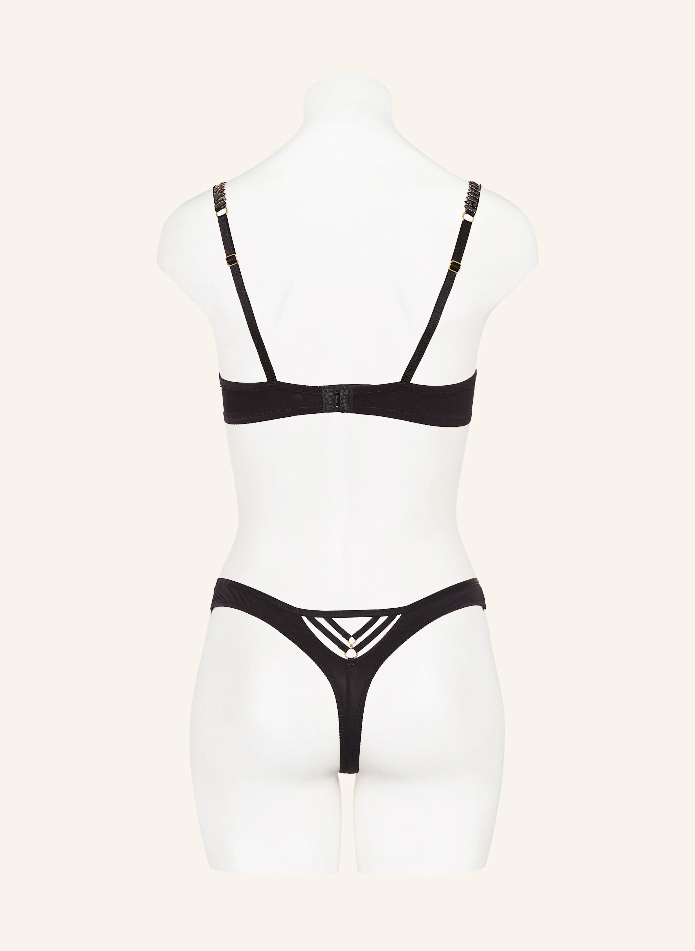 Aubade Push-up-BH VOODOO KISS mit Glitzergarn